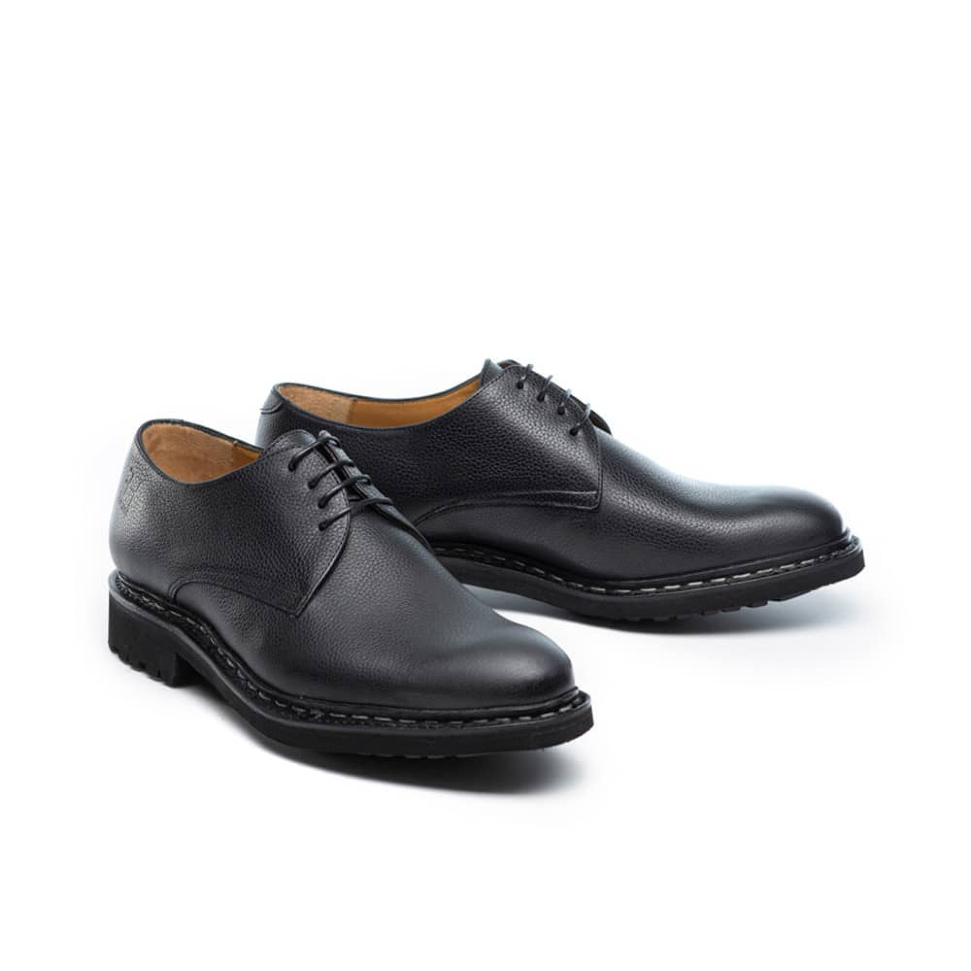 Derbies cheap cuir noir